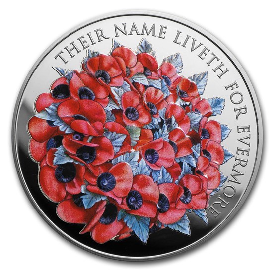2016 Great Britain £5 Silver Remembrance Day Piedfort Proof 2016 Great Britain £5 Silver Remembrance Day Piedfort Proof